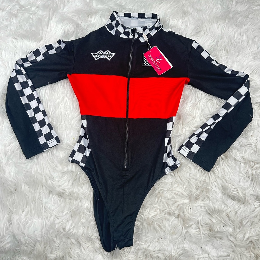Race Car Costume Bodysuit
